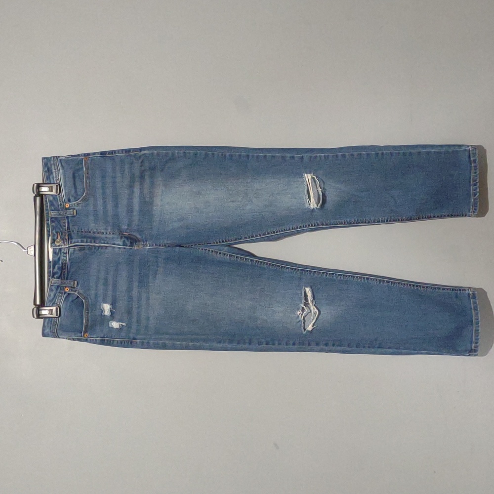 Straight Leg Vanilla Star Size 11 Distressed Ankle Jean Stretch Skinny - Picture 2 of 11